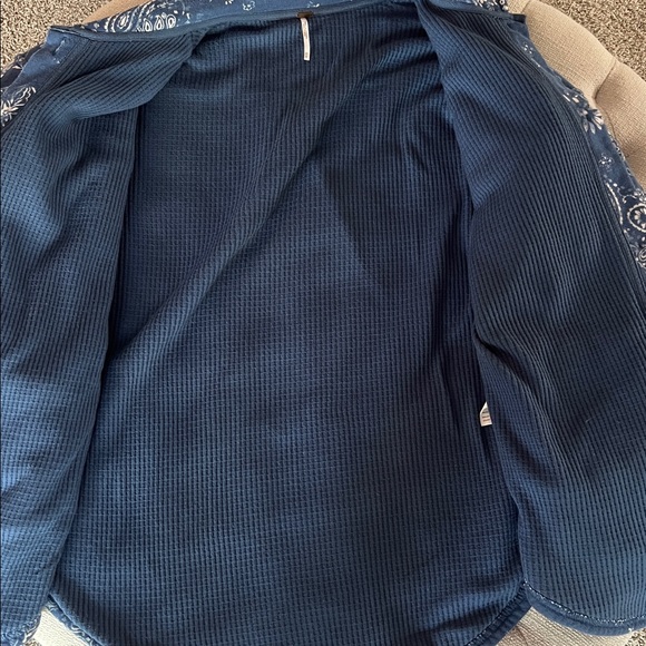 Gently Used Free People Ruby West Coast Bandana Jacket XS - Picture 6 of 7